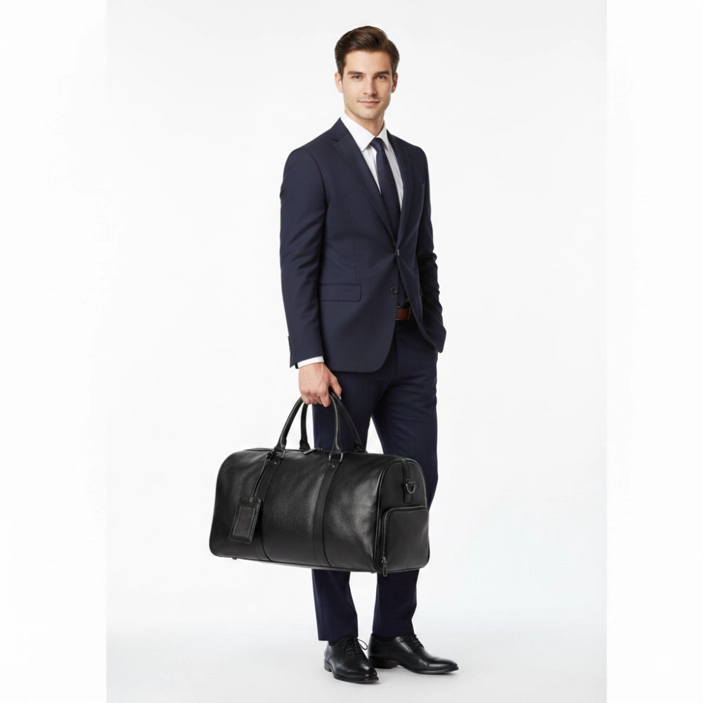 Bolsa de Viagem Masculina em Couro - Modelo Bellagio