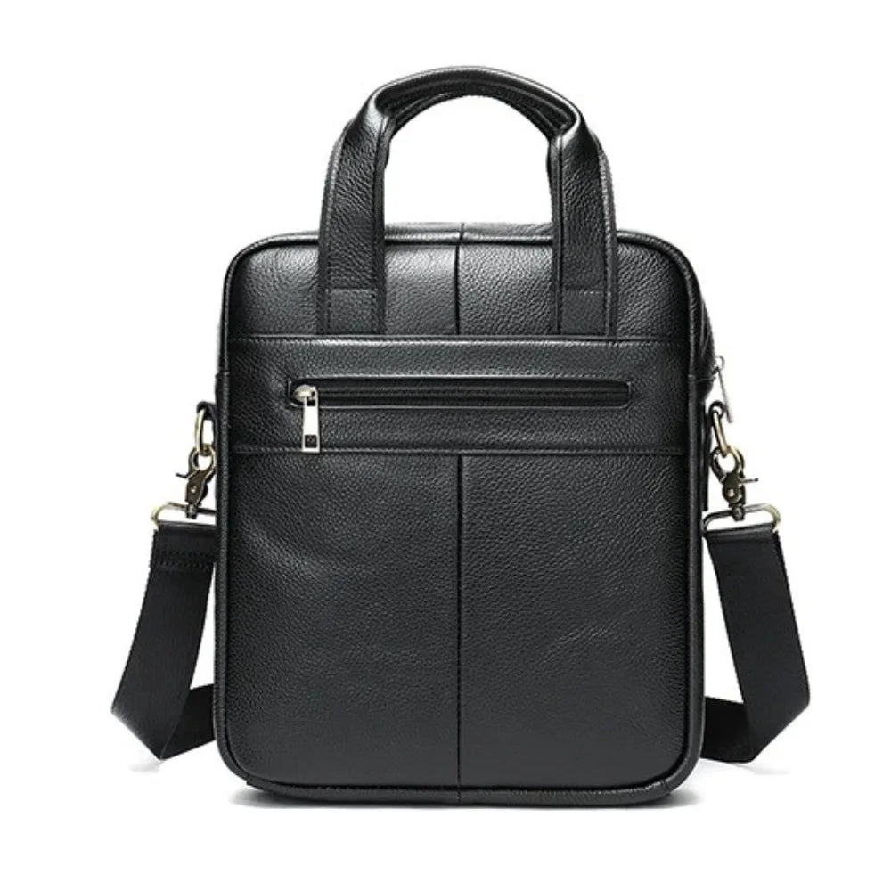 Bolsa Transversal de Couro Masculina - Modelo Urban Nero