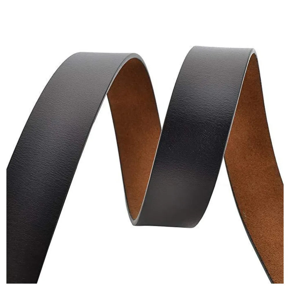 Cinto de Couro Masculino - Modelo Elegant Black