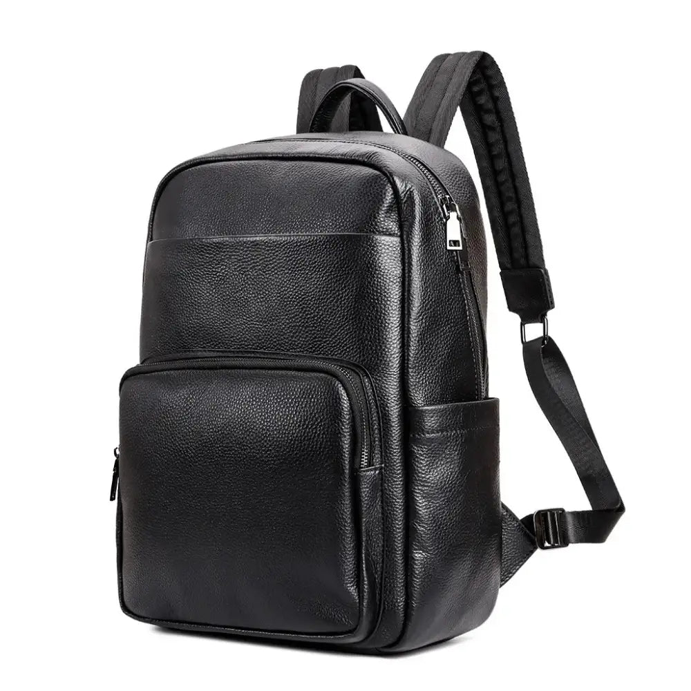 Mochila Masculina de Couro - Modelo Noir