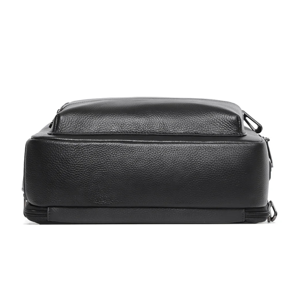 Mochila Masculina de Couro - Modelo Rucan