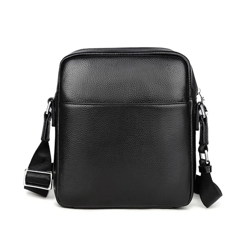 Bolsa Transversal de Couro Masculina - Modelo Sienna
