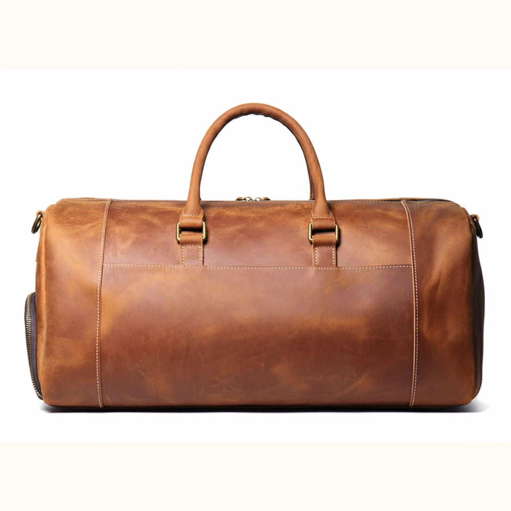Bolsa de Viagem Masculina em Couro - Modelo Regent