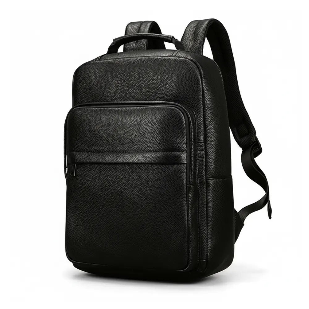 Mochila Masculina de Couro - Modelo Linea