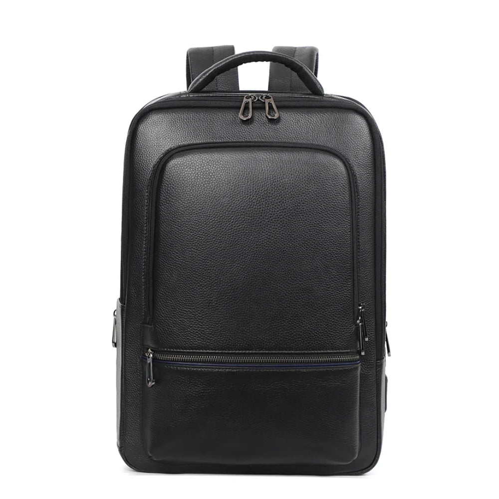 Mochila Masculina de Couro - Modelo Rucan