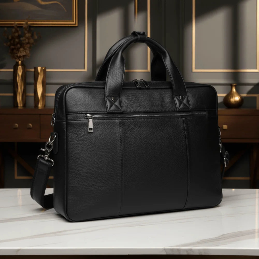 Pasta Executiva de Couro Masculina - Modelo Prestige